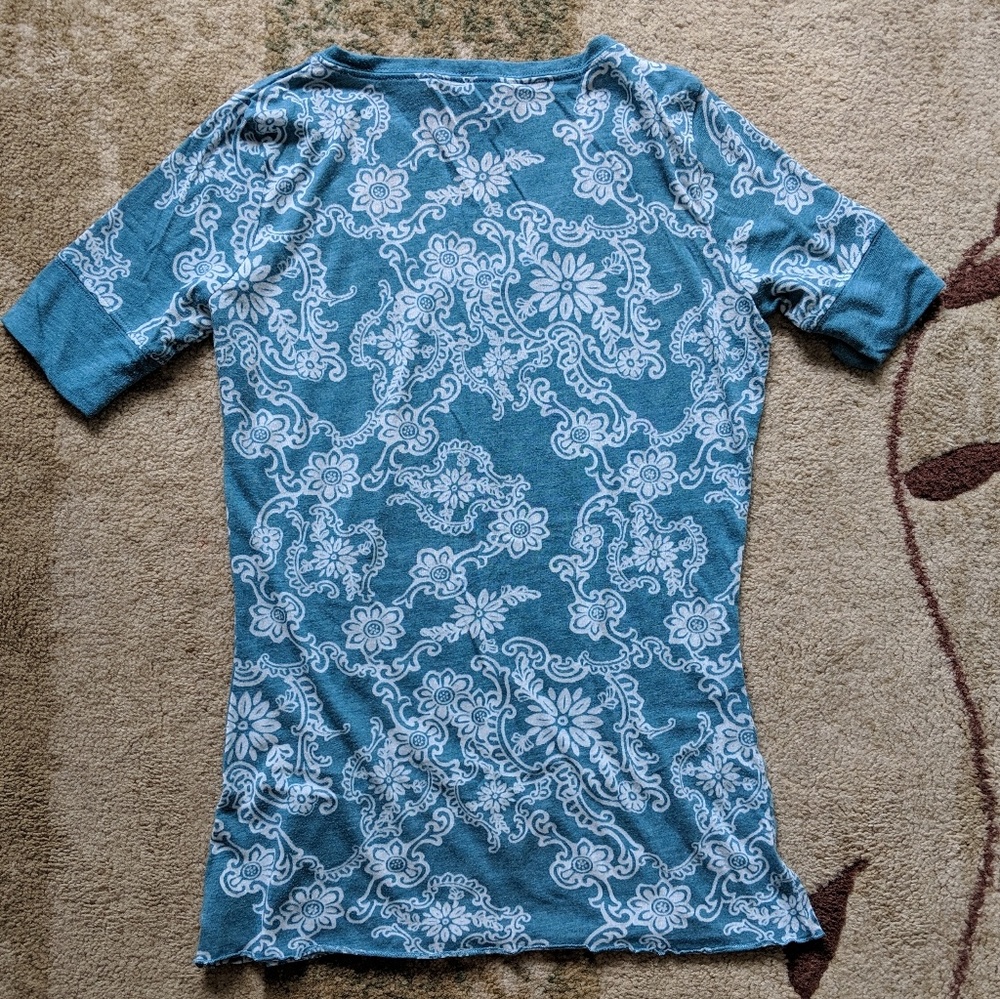 Eddie Bauer Floral Shirt - Picture 3 of 3